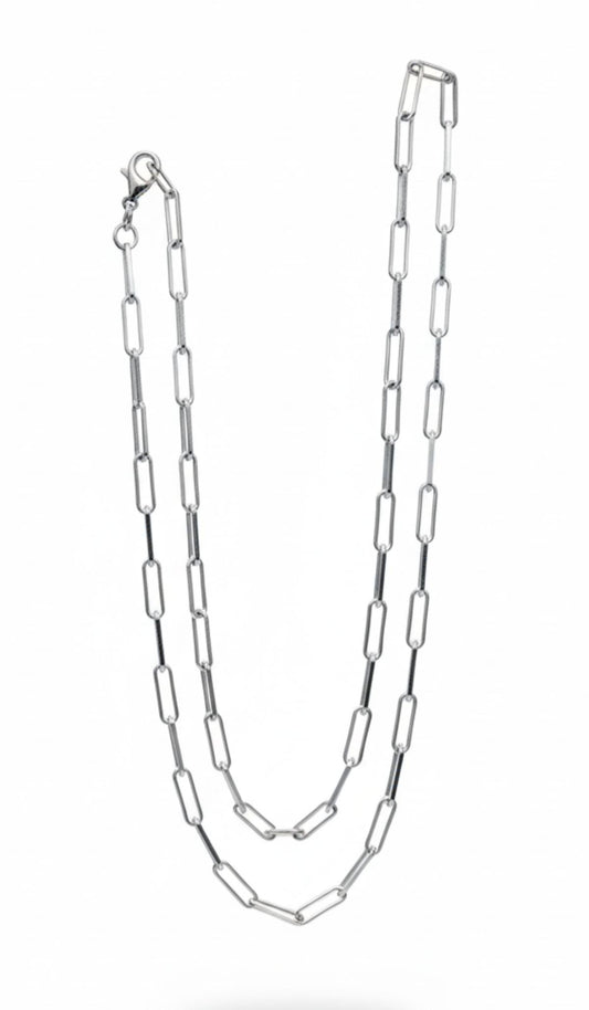 White Silver Cartier Chain