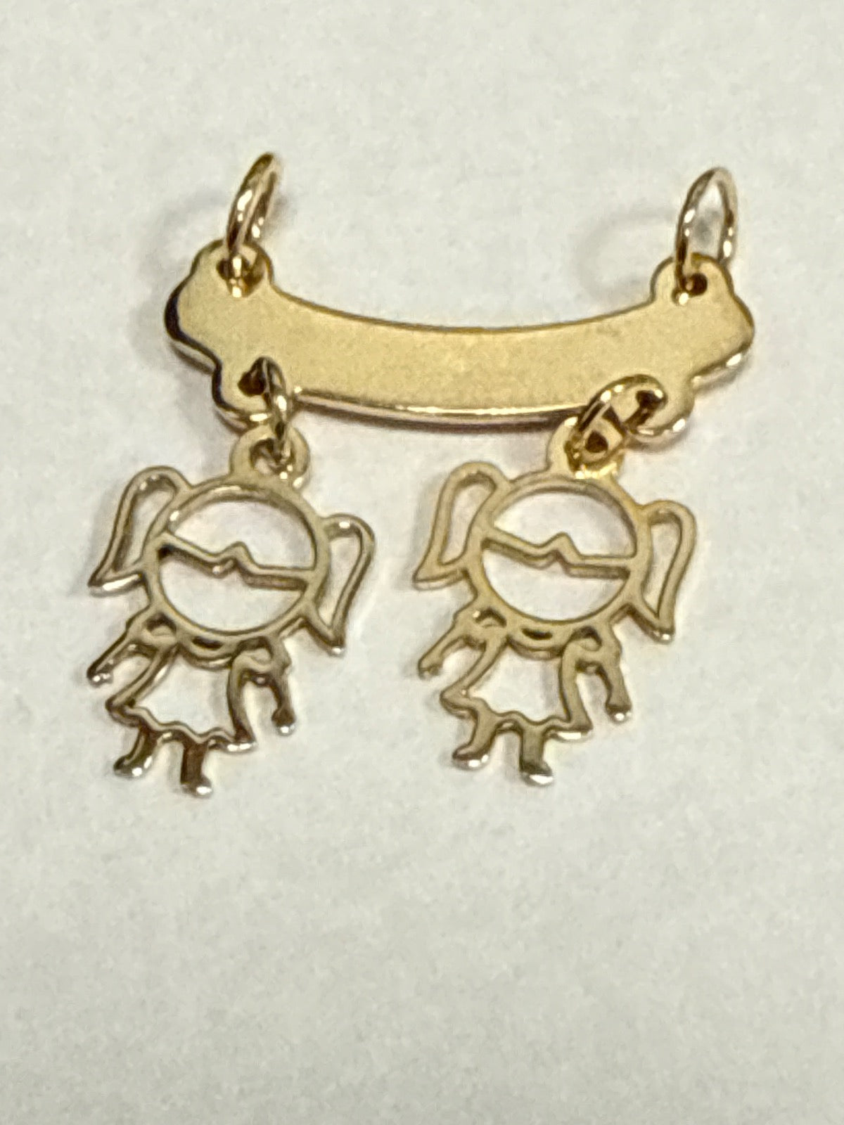 18K Yellow Gold Canga  Charm