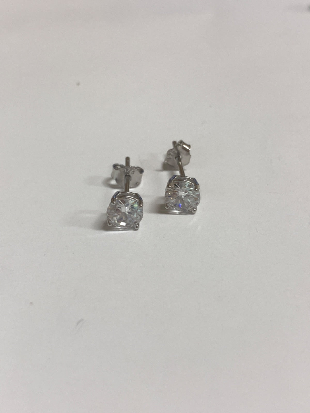 Silver  Earring with CZ