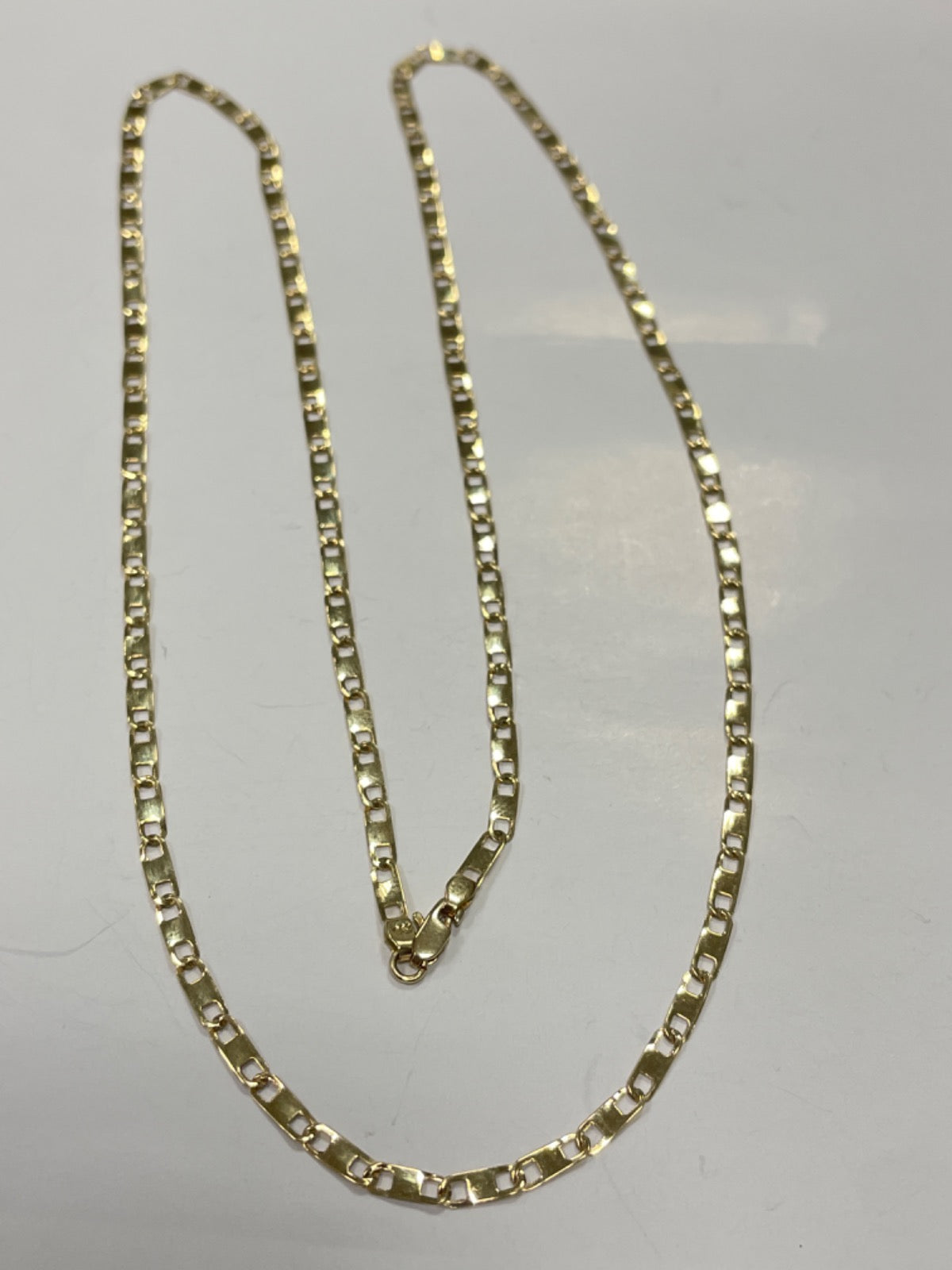 18K Yellow Gold Lite Mariner  Chain