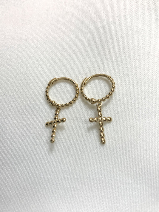 14K Yellow Gold  Earring