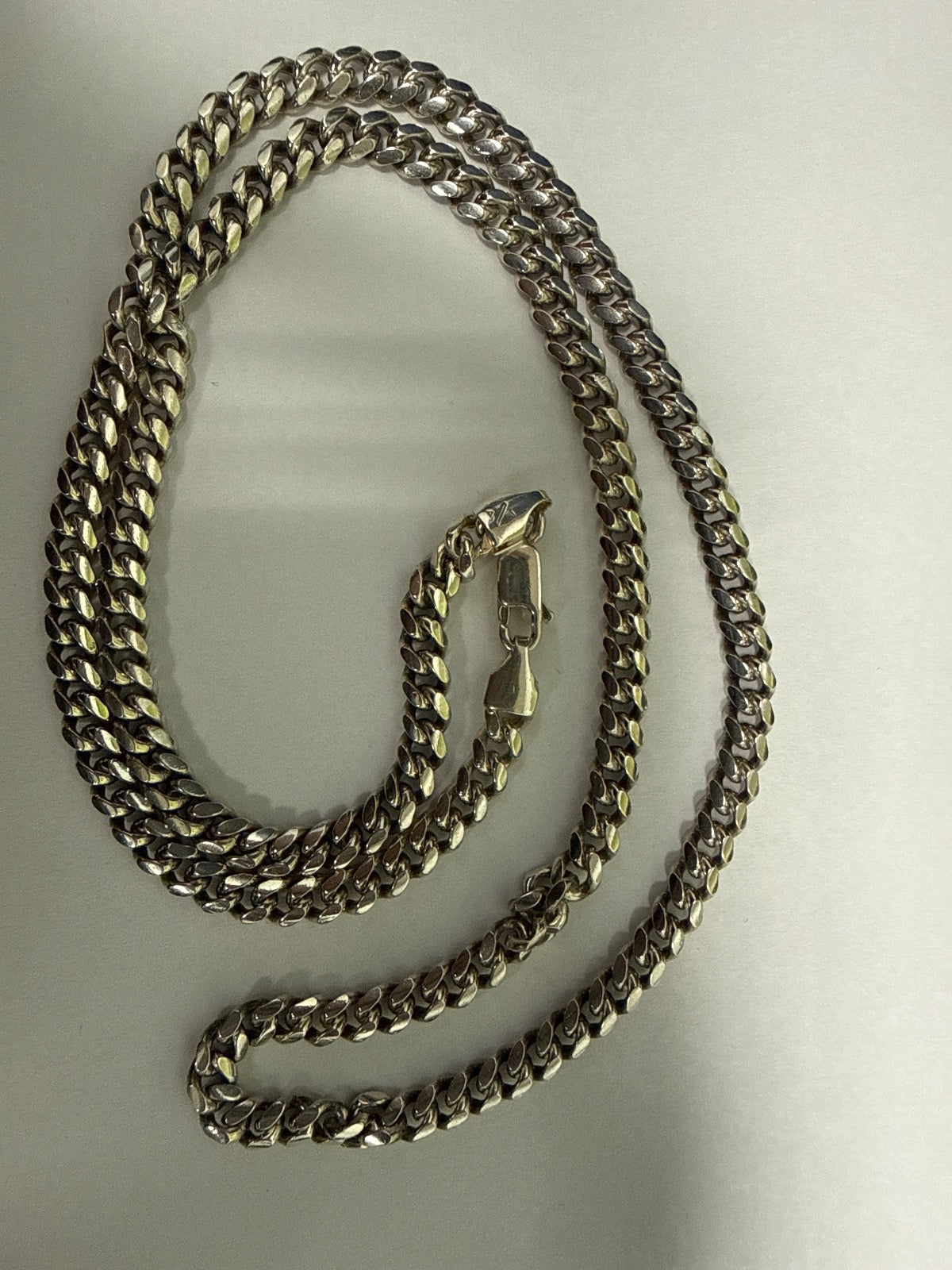 White Silver  Chain