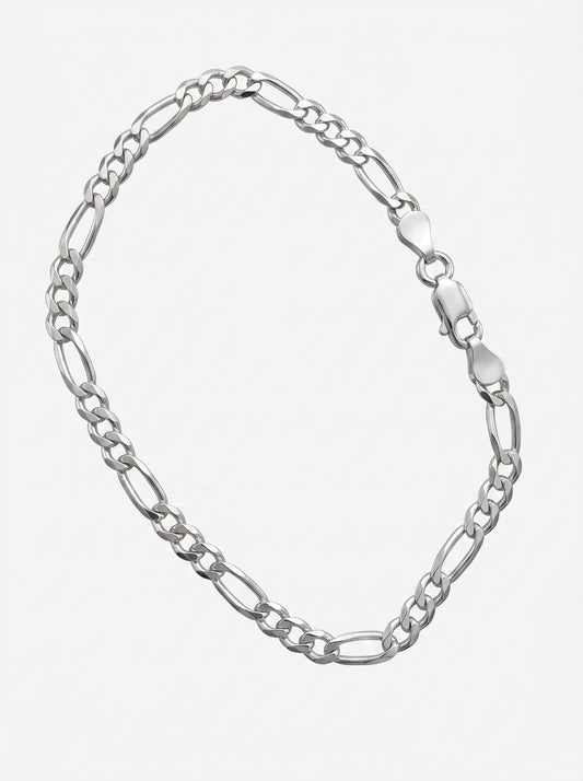 White Silver  Bracelet