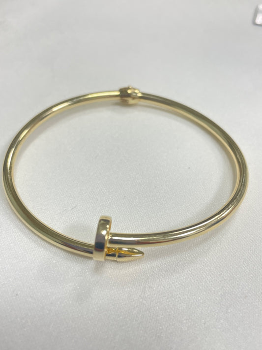 14K Yellow Gold Bangle Bracelet