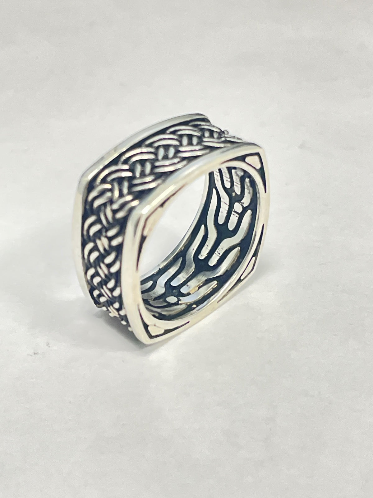 Yellow Silver  Ring