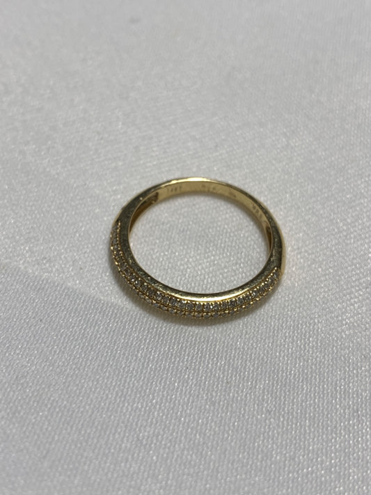 14K Yellow Gold  Ring with Diamond