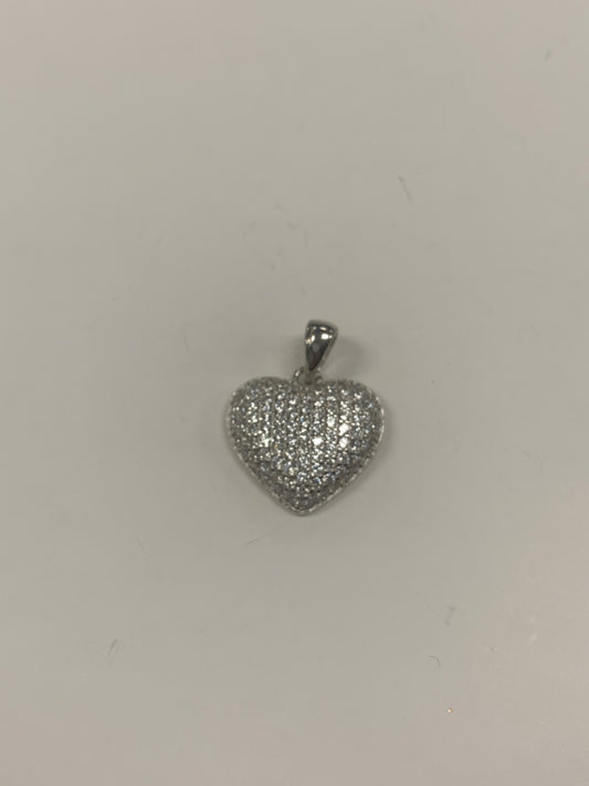 Silver  Pendant with CZ