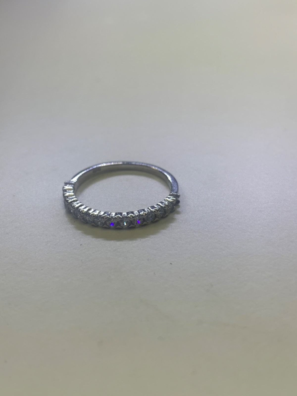 Silver  Ring with CZ