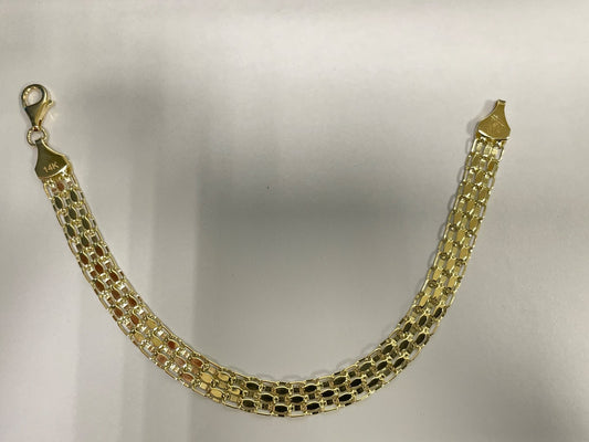 14K Yellow Gold  Men's Bracelet
