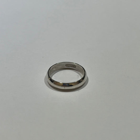 Silver  Wedding Band