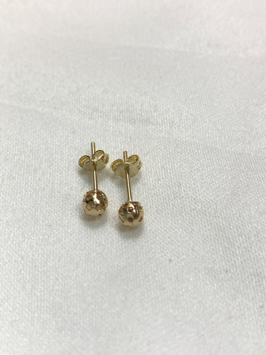 14K Yellow Gold  Earring