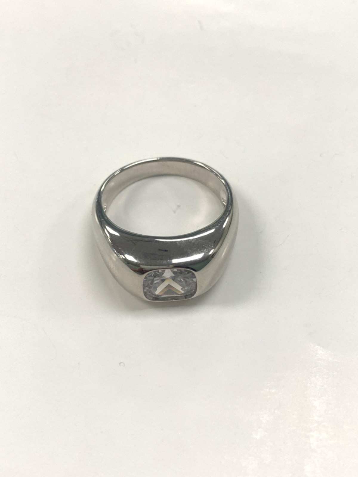 Silver  Ring with CZ