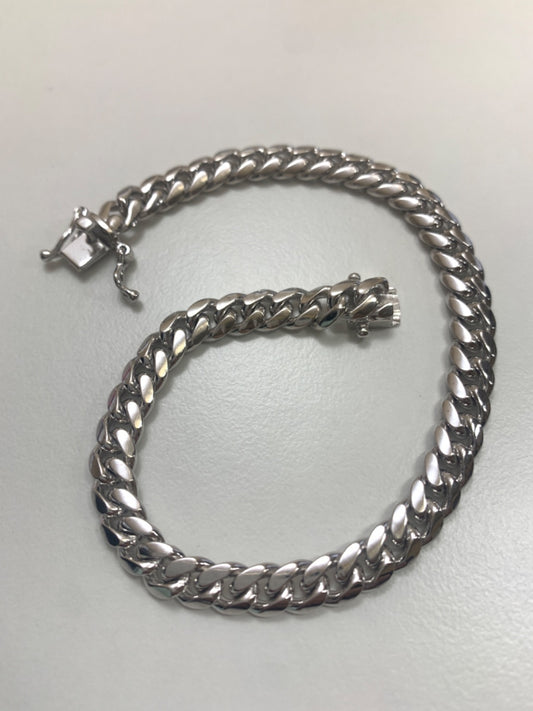 White Silver  Bracelet