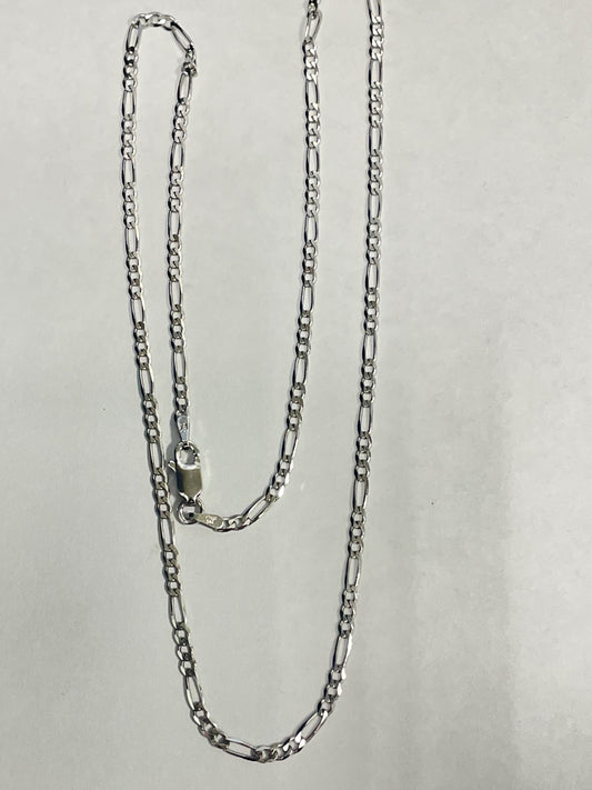 White Silver  Chain