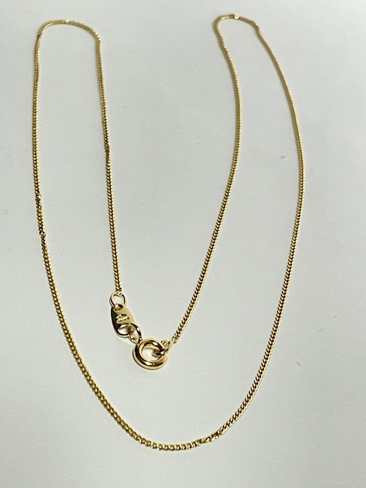18K Yellow Gold Cuban Chain