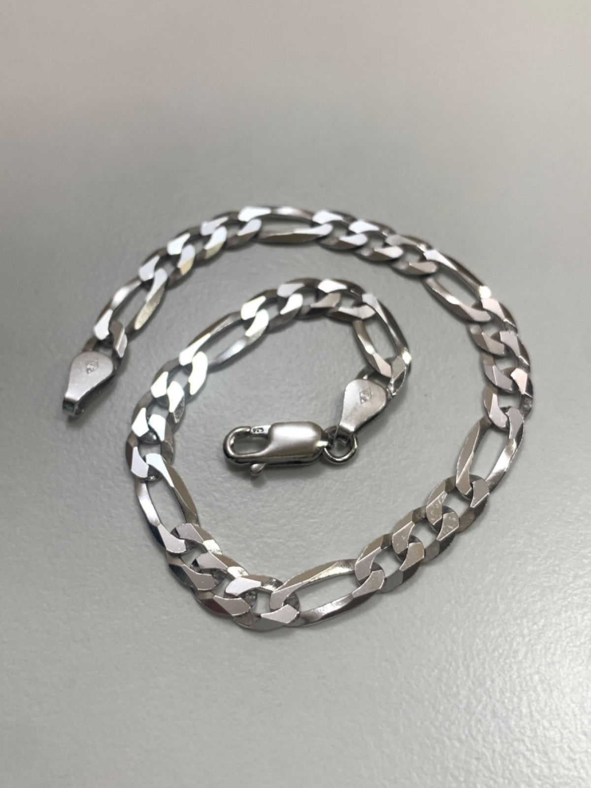 White Silver  Bracelet