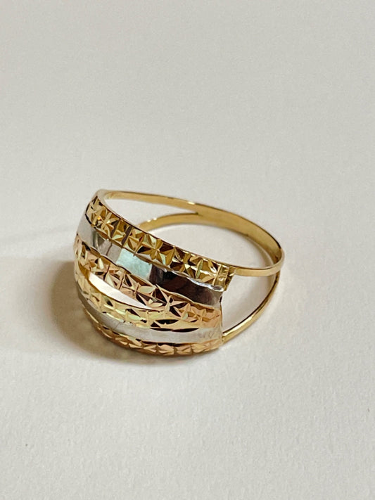 18K Two-Tone Gold  Ring