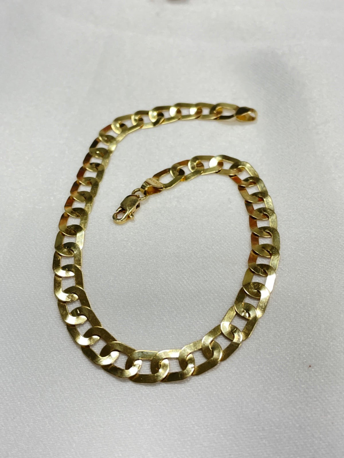 18K Yellow Gold Laminated Bracelet