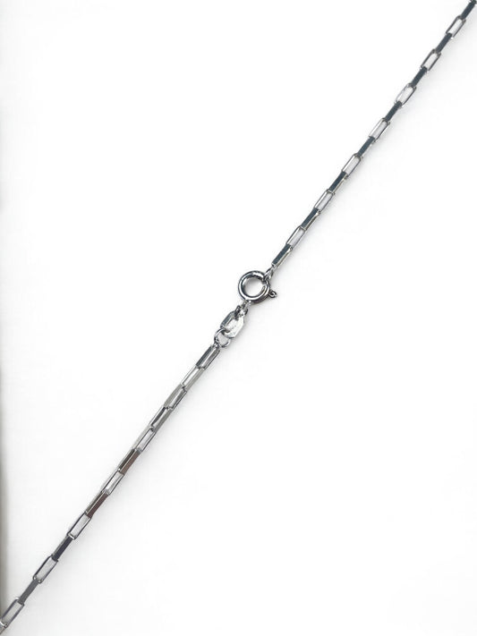 White Silver  Chain