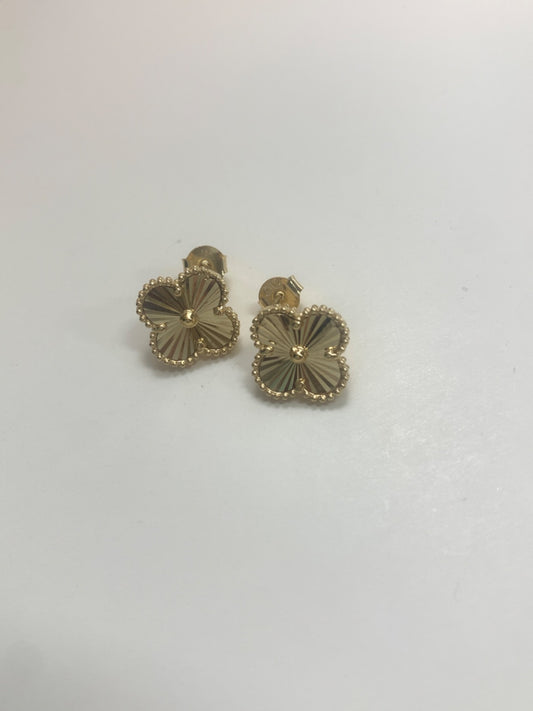 18K Yellow Gold  Earring