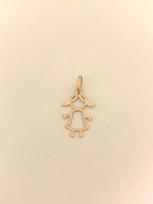 18K Yellow Gold  Pendant