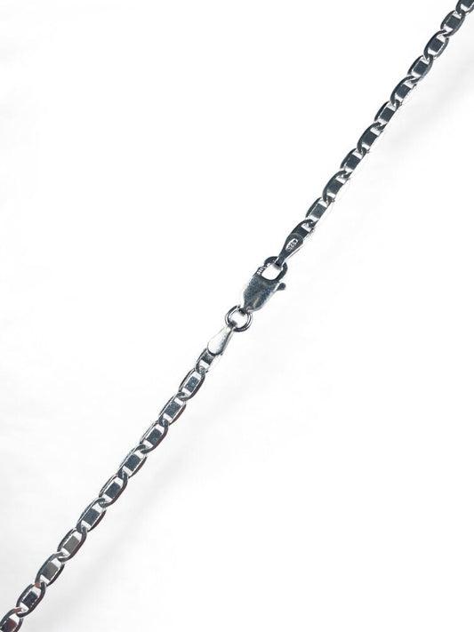 White Silver  Chain