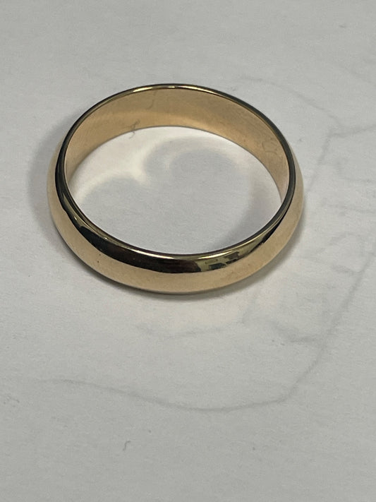 14K Yellow Gold Engagement Ring