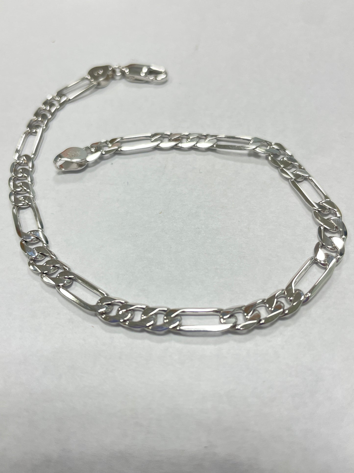 Silver Figaro  Bracelet