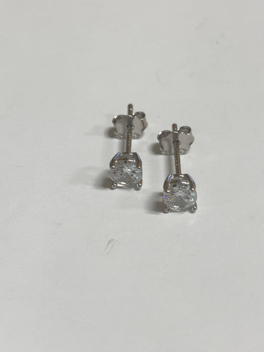 Silver  Earring with CZ