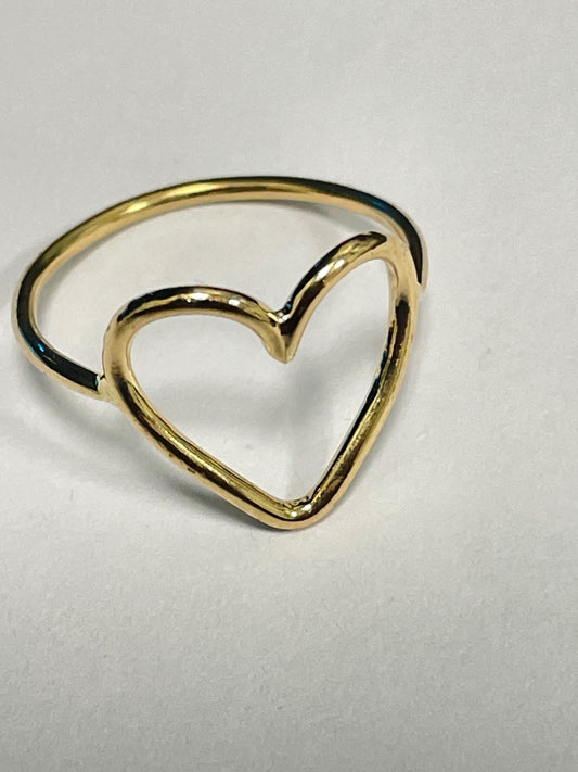 18K Yellow Gold Heat Ring