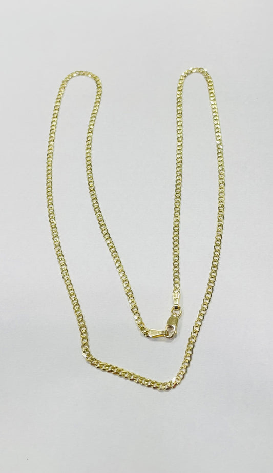 14K Yellow Gold Cuban Link Chain