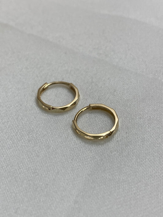 14K Yellow Gold  Earring