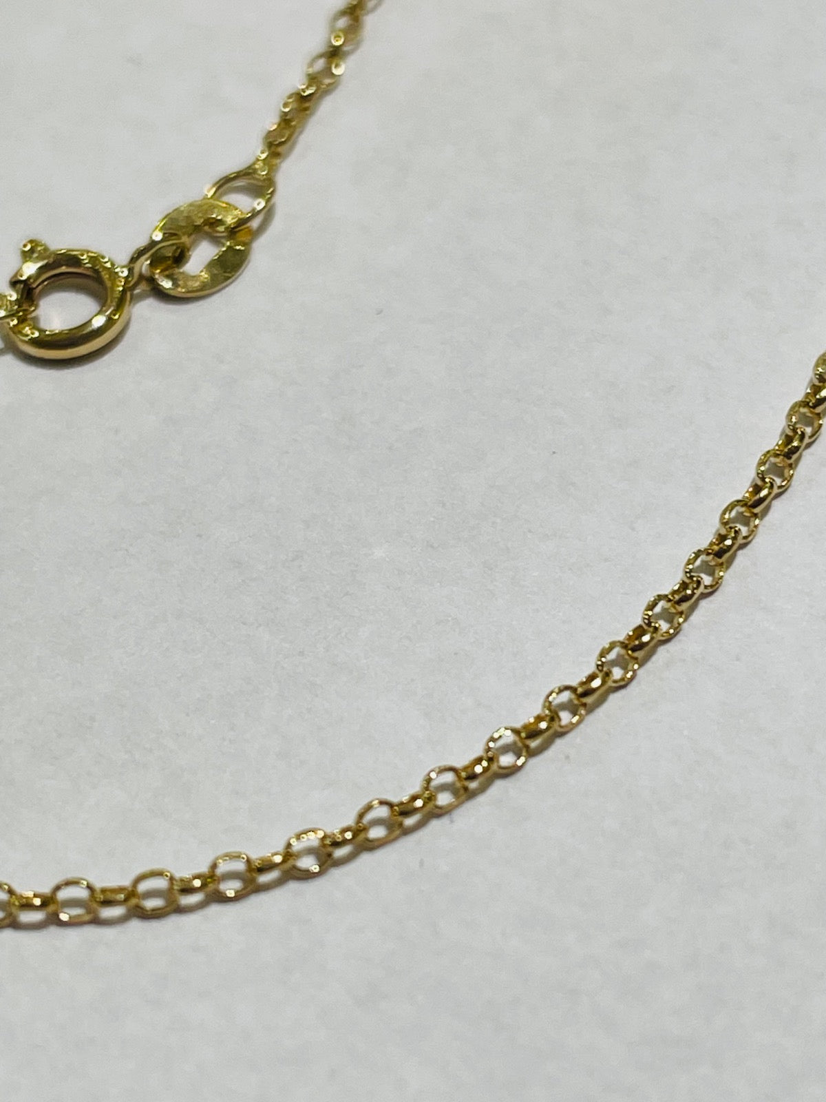 18K Yellow Gold Elo Portugues  Chain