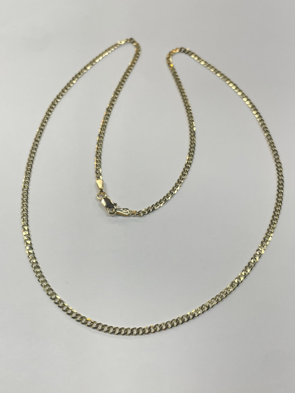 14K Yellow Gold Cuban Chain