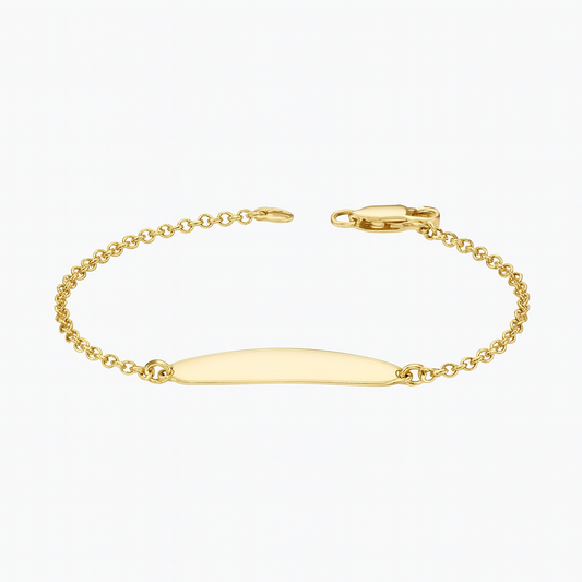 18K Yellow Gold  Baby Bracelet