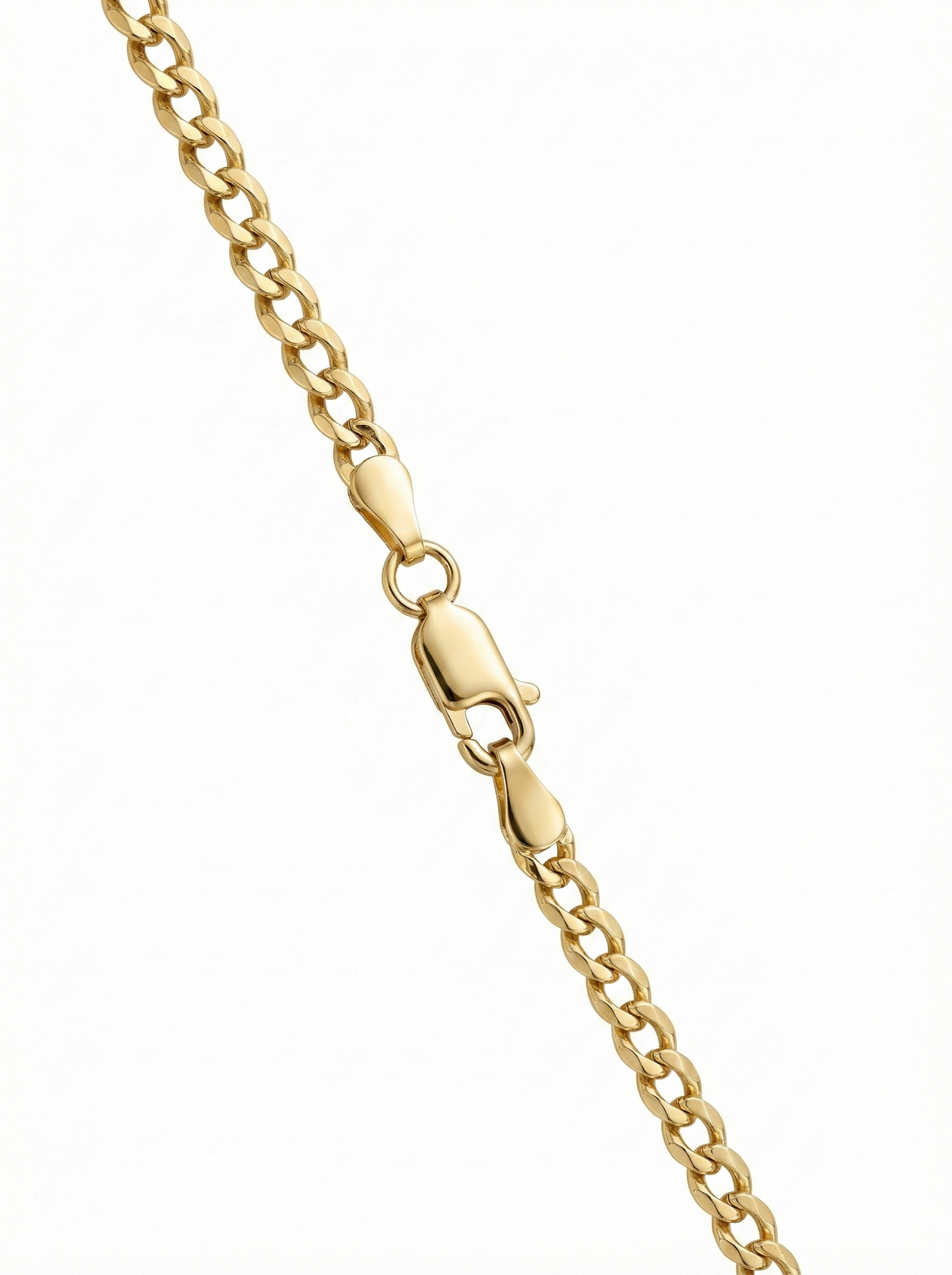 18K Yellow Gold Cuban Link Chain