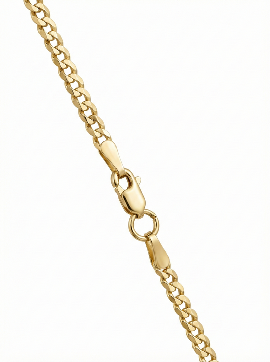 14K Yellow Gold Cuban Chain