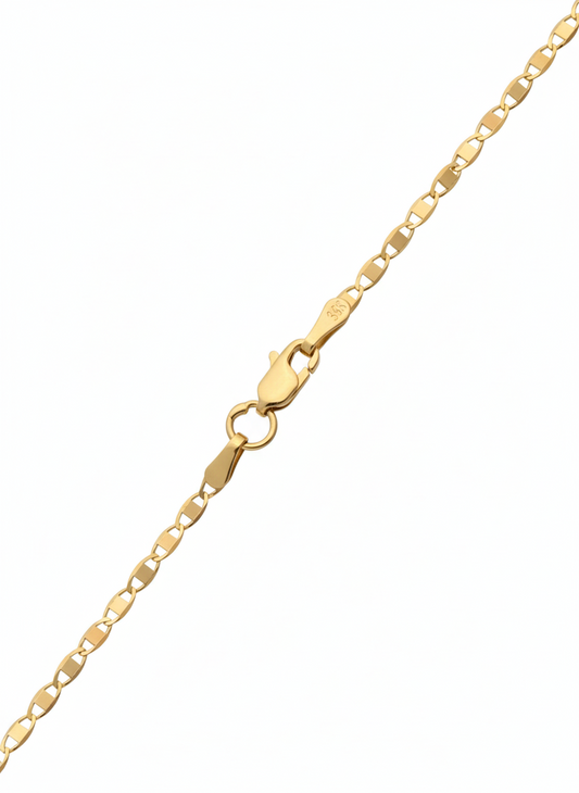 14K Tri-Tone Gold  Chain