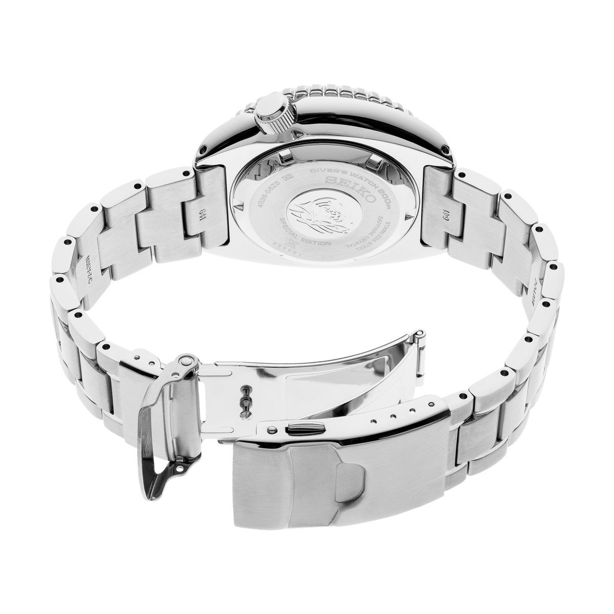 Seiko SRPE39 — Caseback