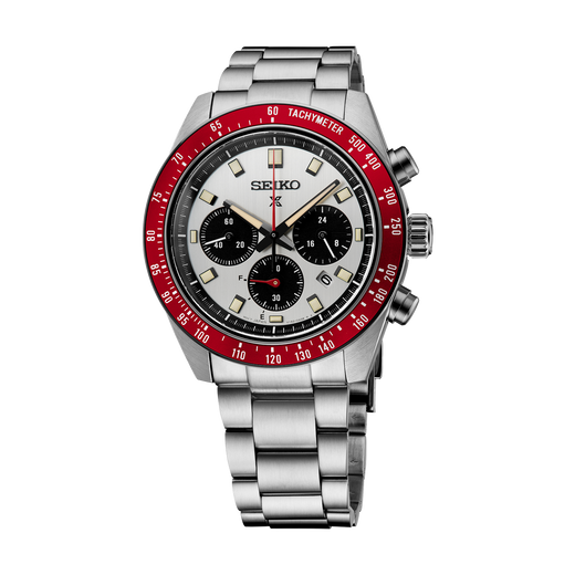Seiko Prospex SSC945 Men's Solar Watch — 41.4mm White Dial