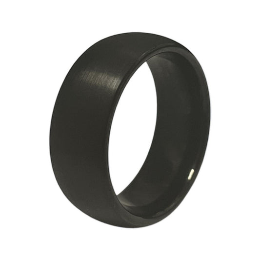 Black Tungsten  Wedding Band