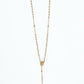 18K Yellow Gold Rosary  Chain