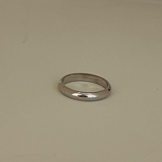 Silver  Wedding Band