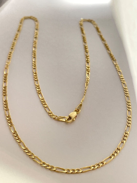 18K Yellow Gold Fígaro  Chain