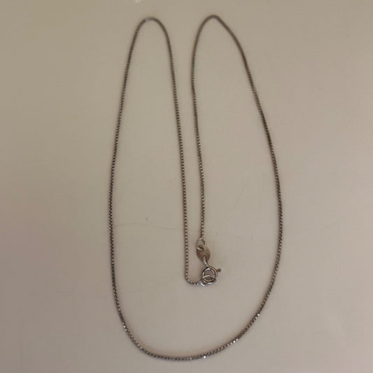 Silver Box  Chain