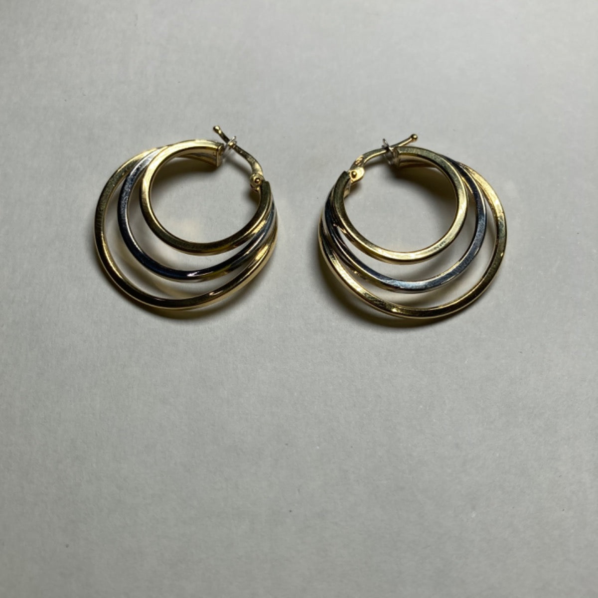 18K Two-Tone Gold  Earring