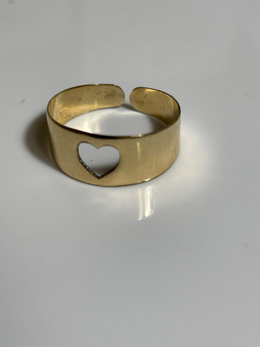 18K Yellow Gold Toe  Ring