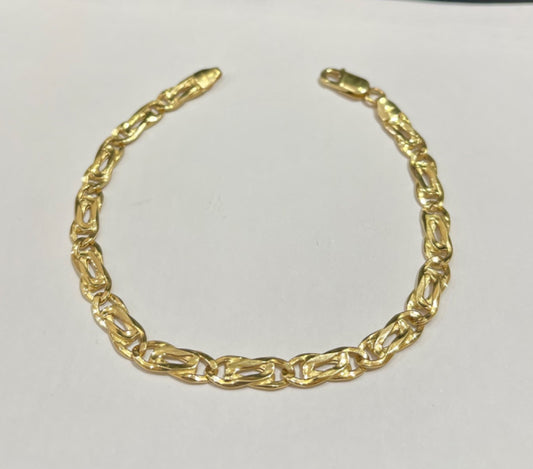 18K Yellow Gold  Men's Bracelet