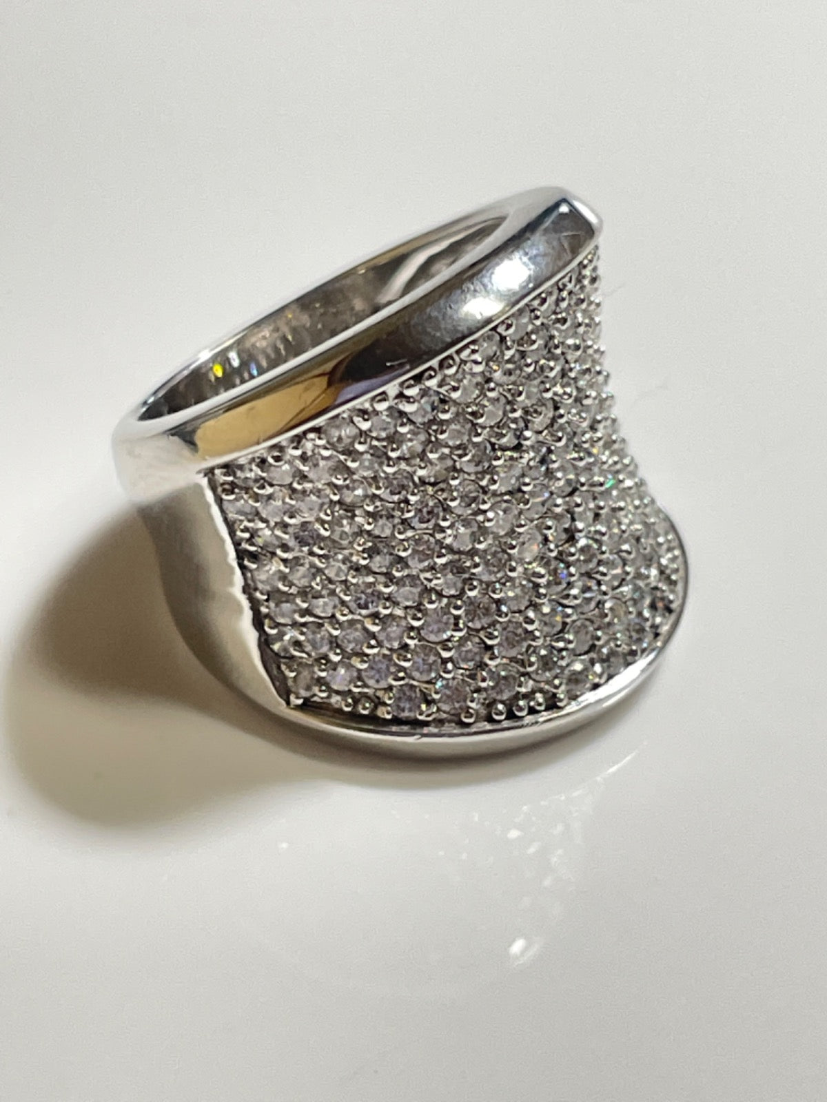 Silver  Ring with CZ