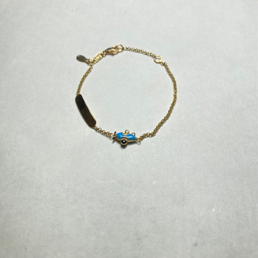 18K Yellow Gold  Baby Bracelet